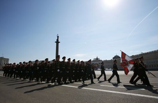 Victory Day Parade in Russian cities