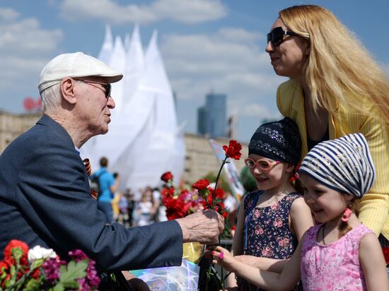 Celebration of 71st anniversary of Victory in 1941-1945 Great Patriotic War