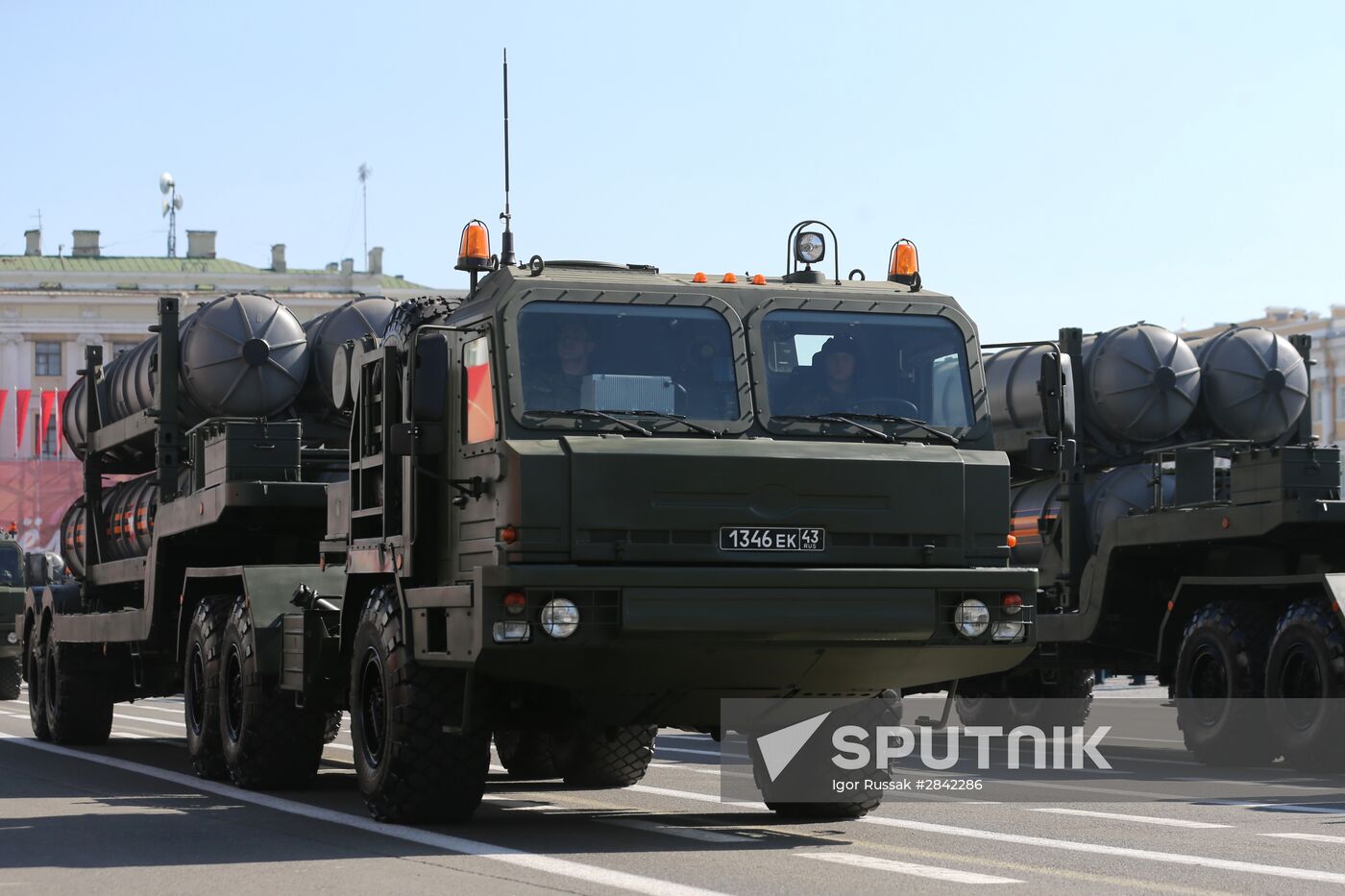 Victory Day Parade in Russian cities
