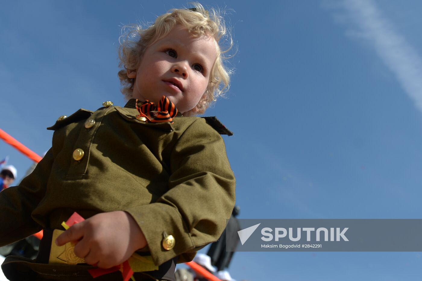 Victory Day Parade in Russian cities