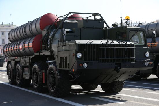 Victory Day Parade in Russian cities