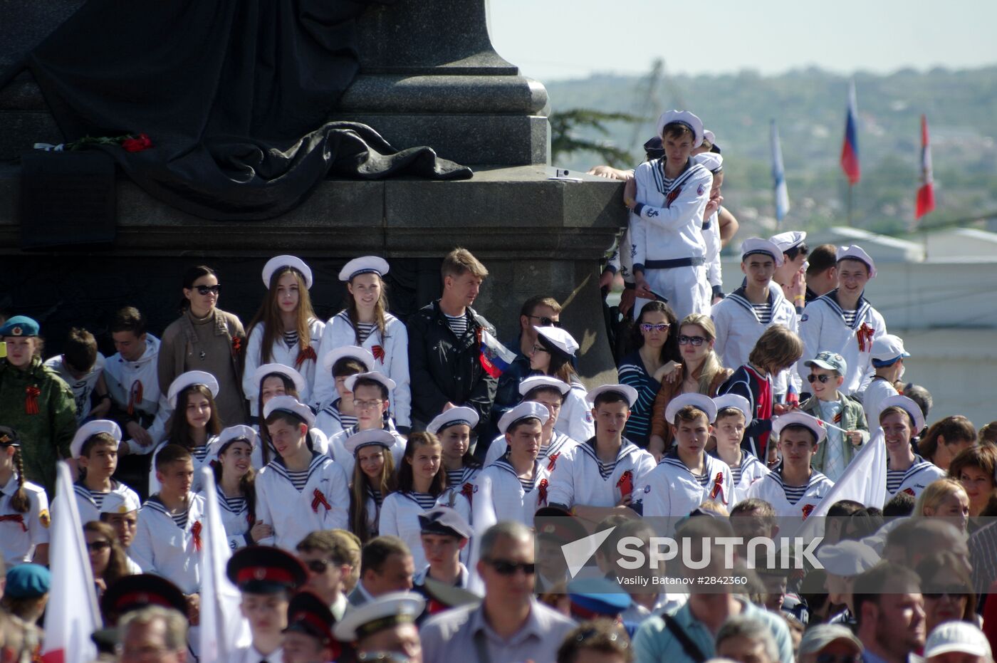 Victory Day Parade in Russian cities