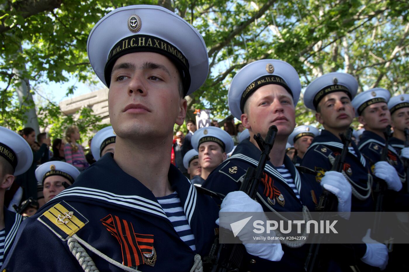 Victory Day Parade in Russian cities