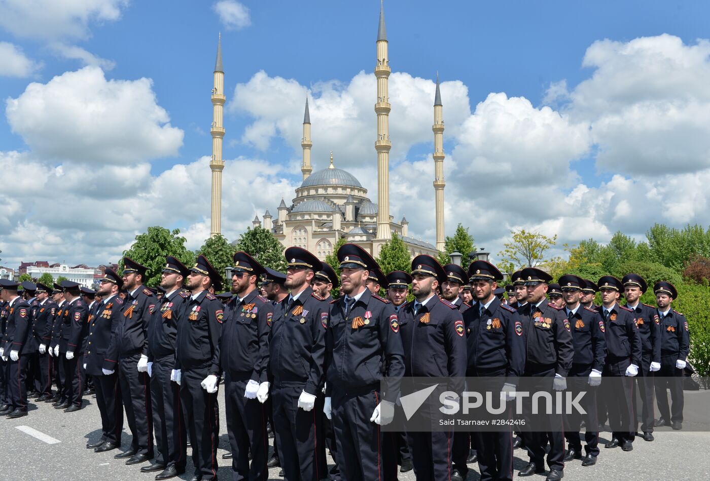 Victory Day Parade in Russian cities