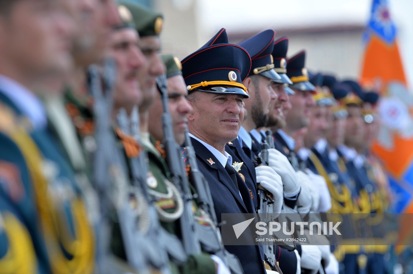 Victory Day Parade in Russian cities