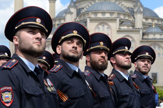 Victory Day Parade in Russian cities