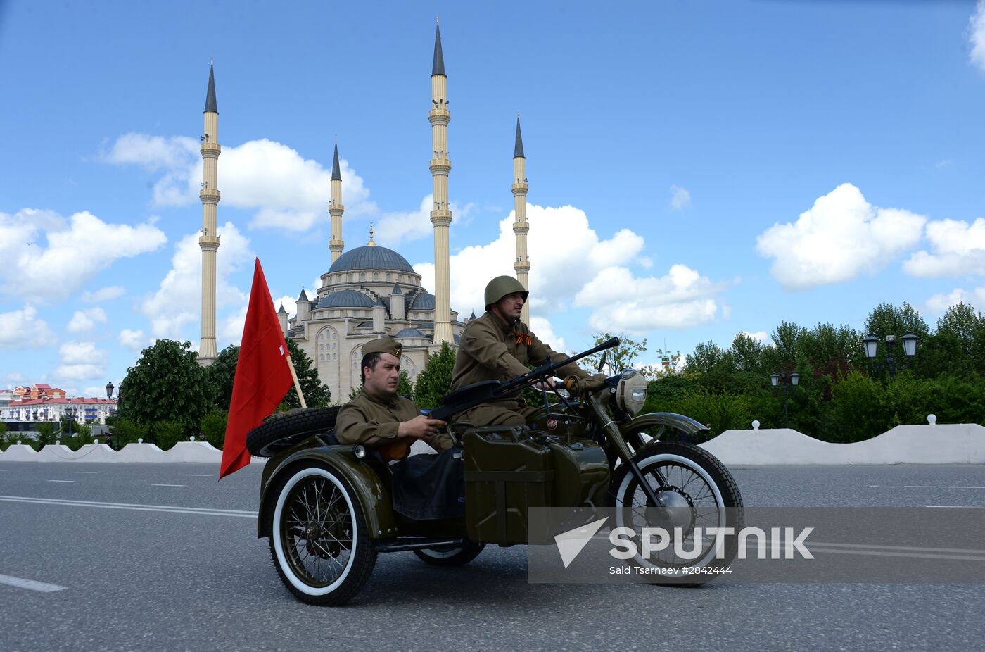 Victory Day Parade in Russian cities