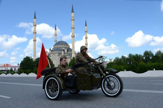 Victory Day Parade in Russian cities