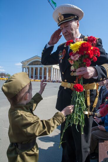 Celebration of 71st anniversary of Victory in 1941-1945 Great Patriotic War