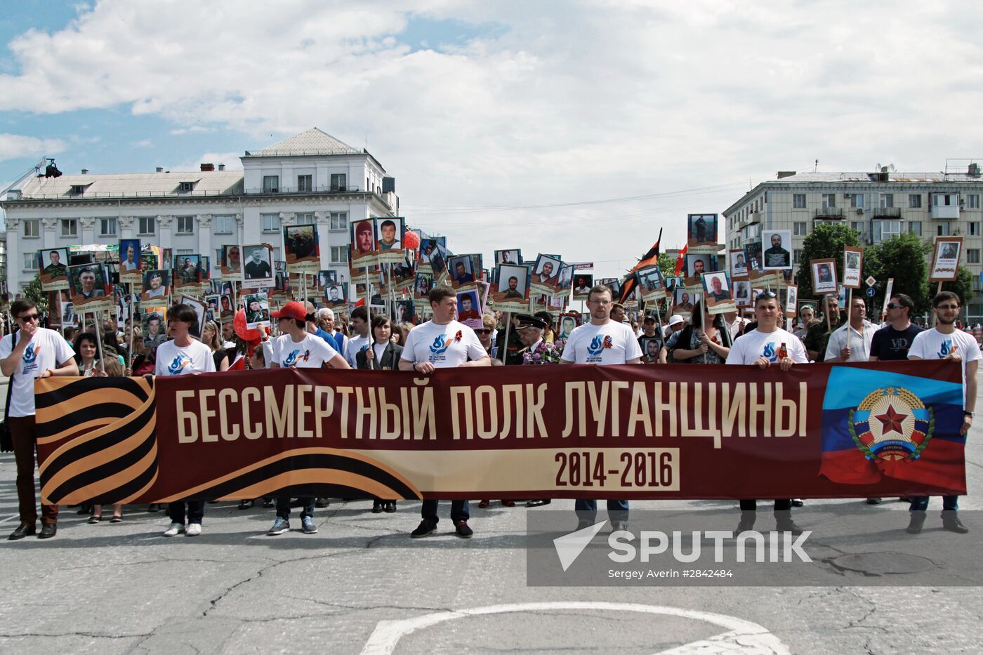 Immortal Regiment march in foreign countries