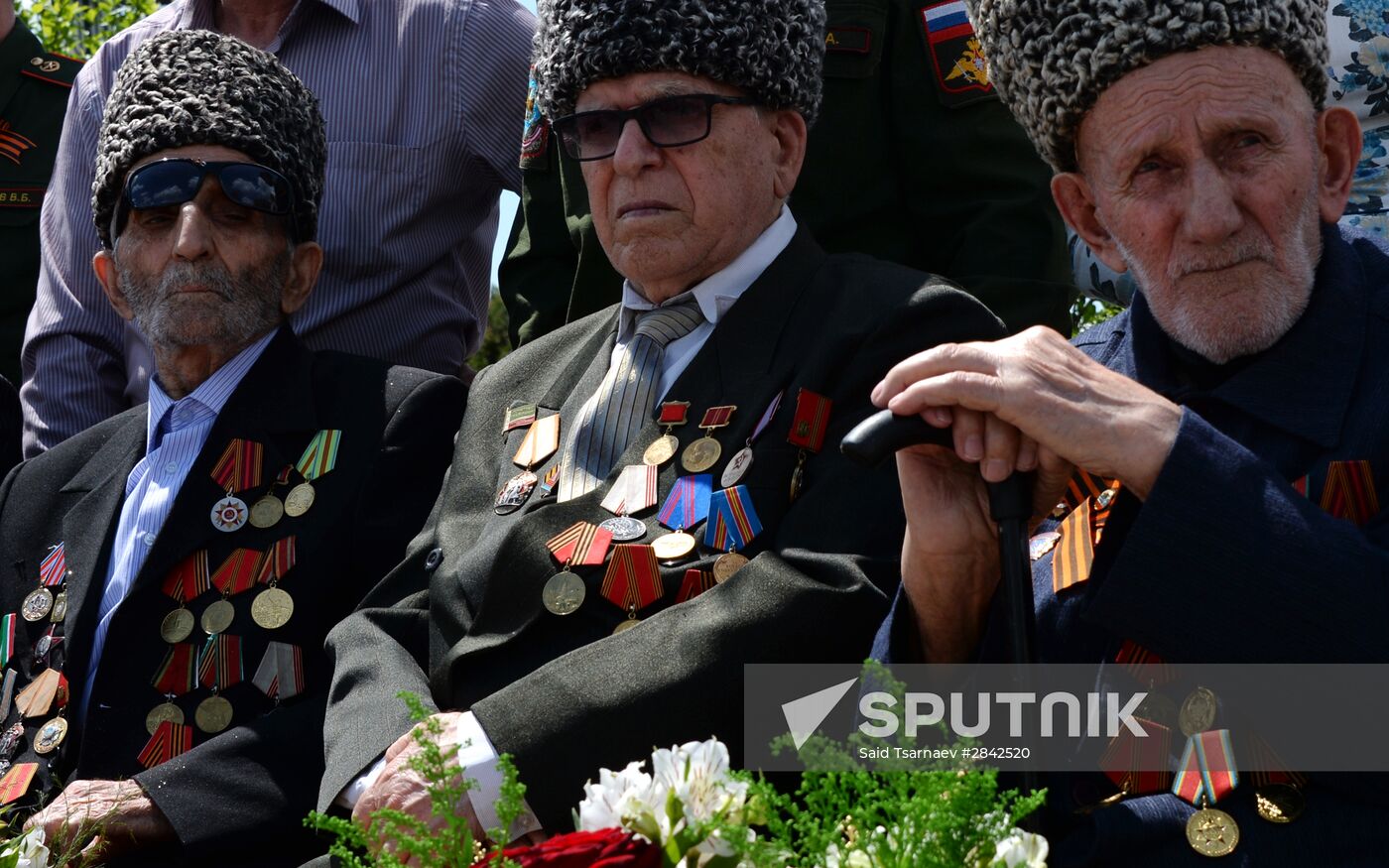 Victory Day Parade in Russian cities