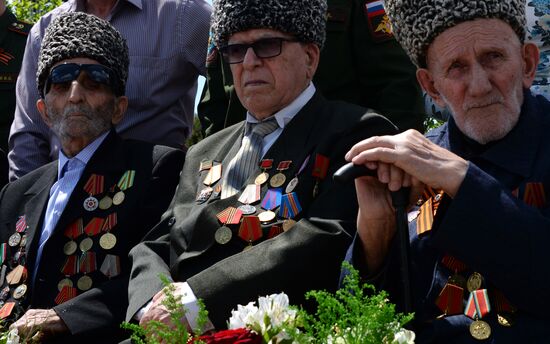 Victory Day Parade in Russian cities