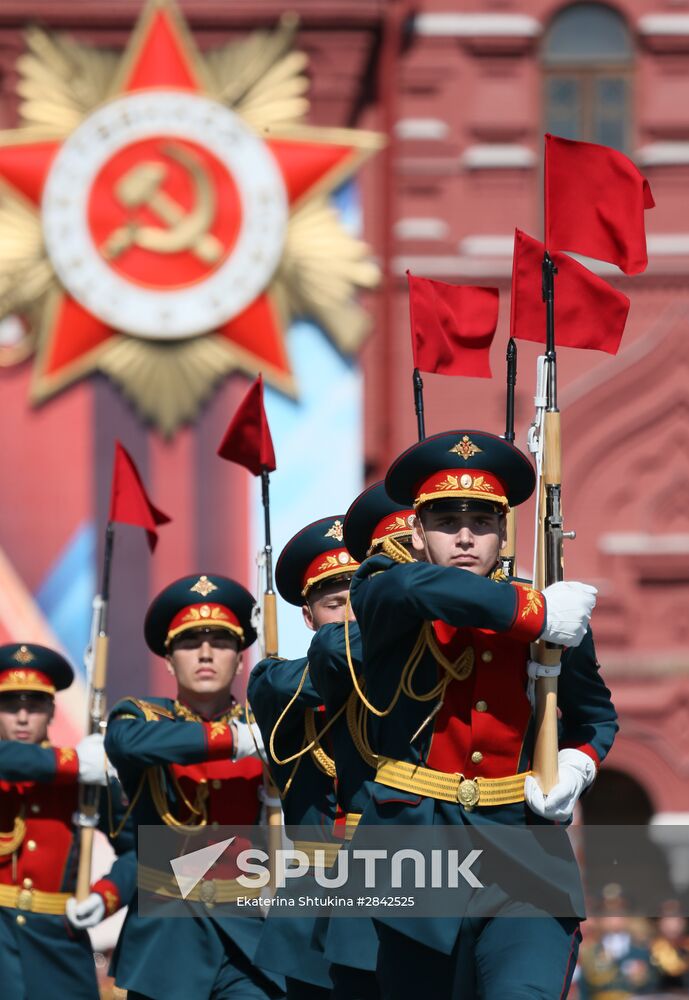 Military parade to mark 71st anniversary of Victory in 1941-1945 Great Patriotic War