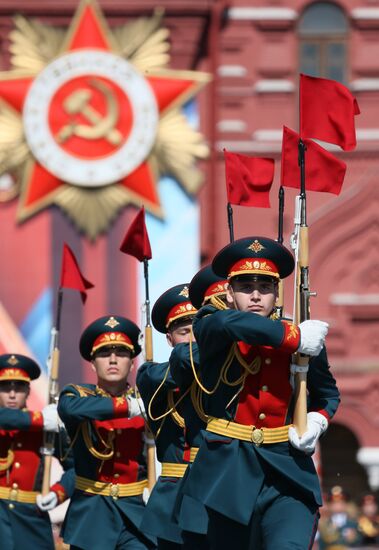 Military parade to mark 71st anniversary of Victory in 1941-1945 Great Patriotic War