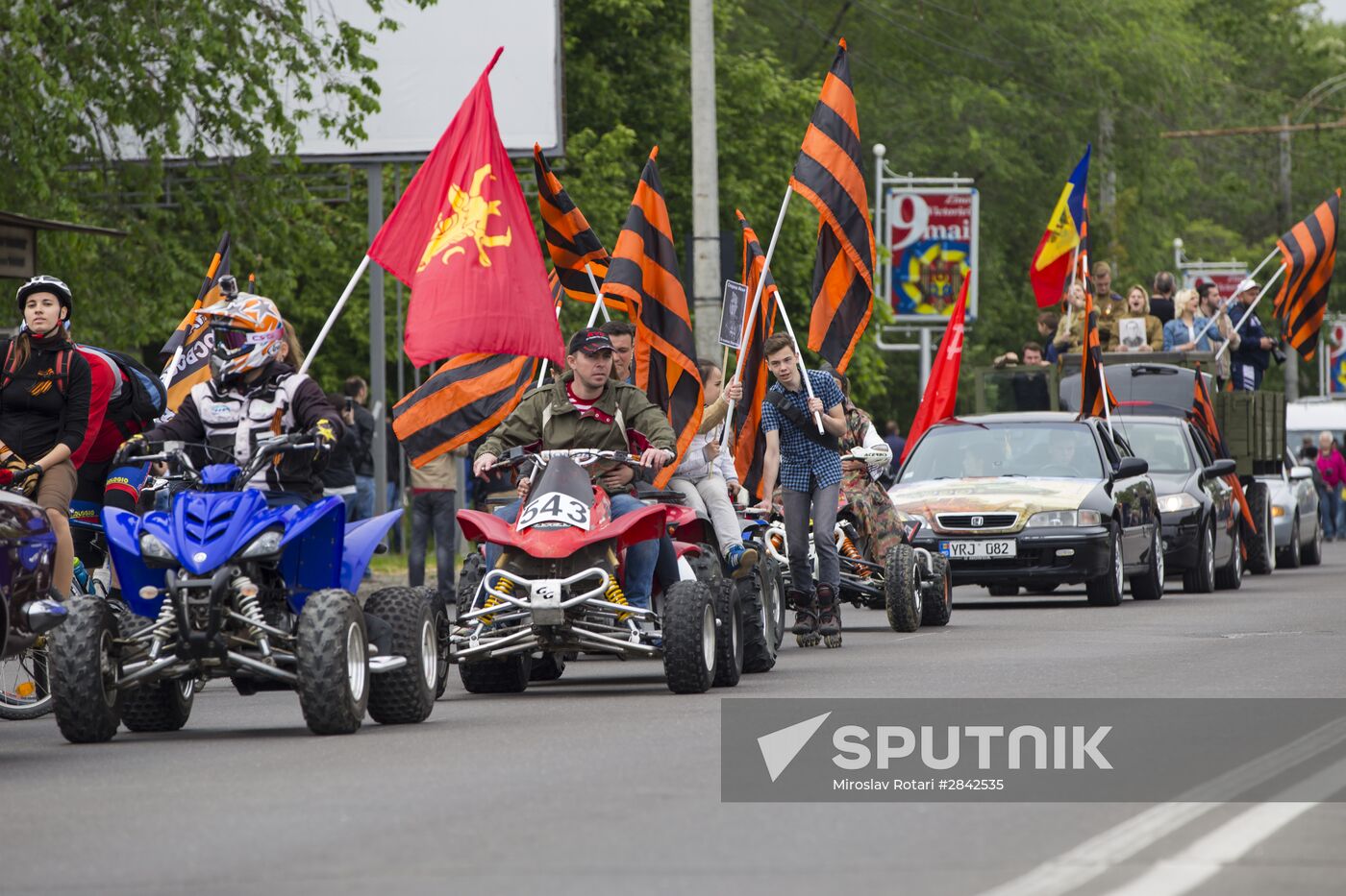 Immortal Regiment march in foreign countries