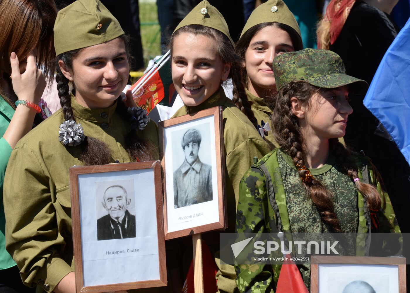 Immortal Regiment march in Russian cities