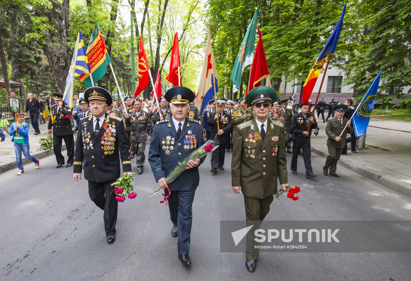 Immortal Regiment march in foreign countries
