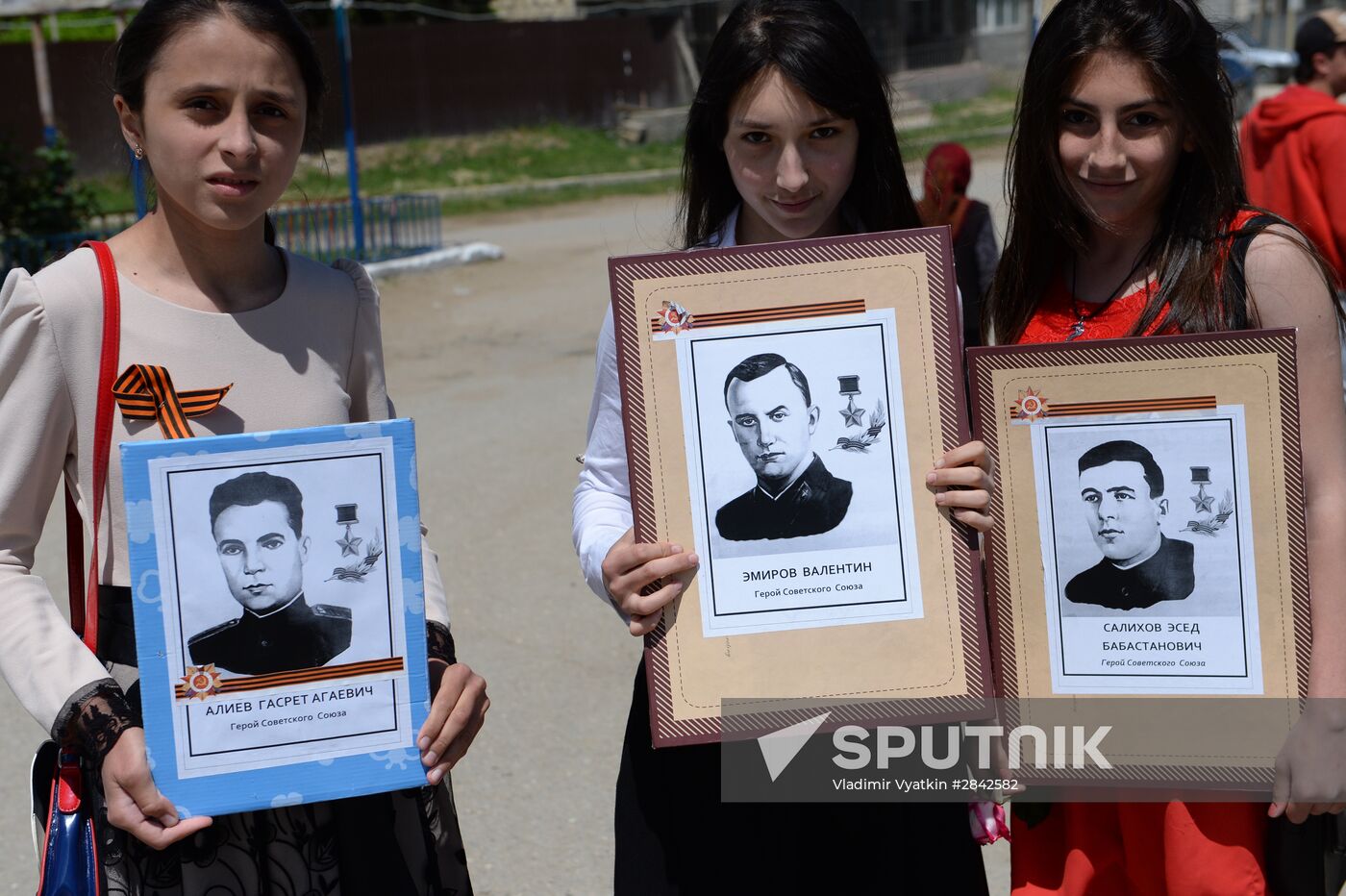 Immortal Regiment march in Russian cities