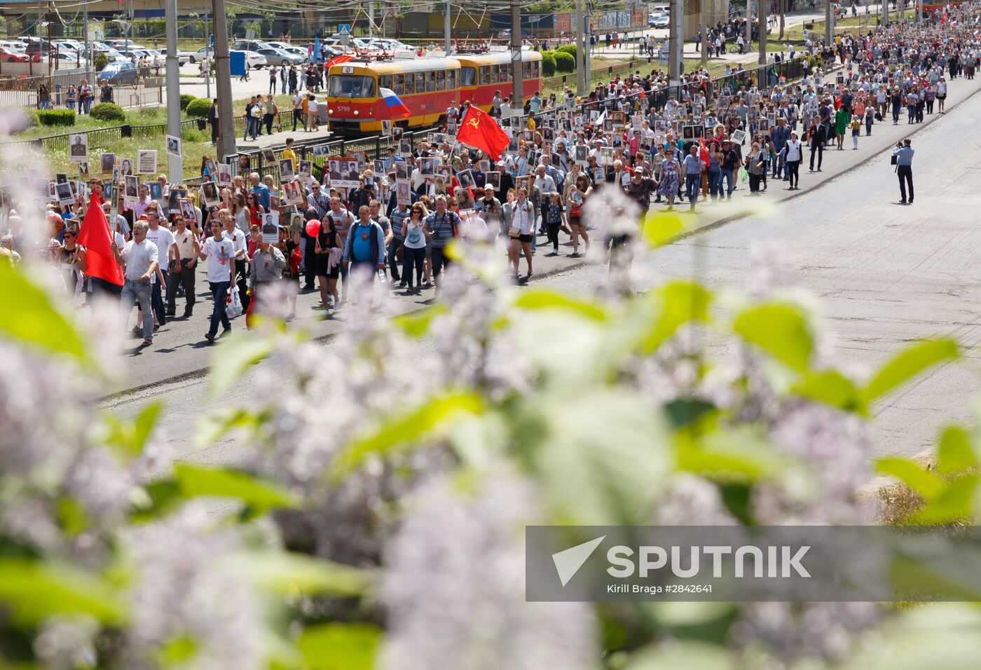 Immortal Regiment march in Russian cities