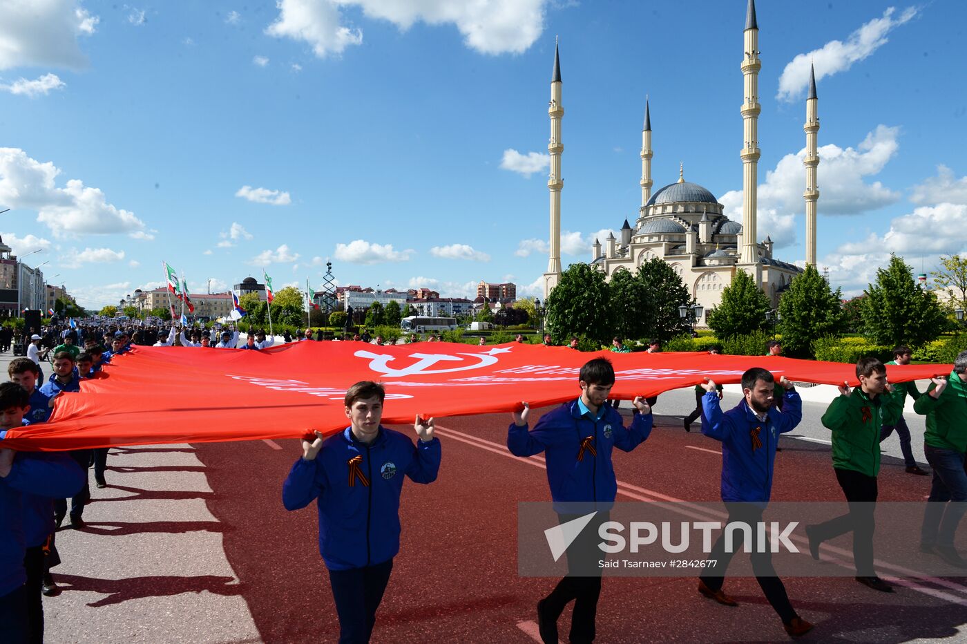 Celebration of 71st anniversary of Victory in 1941-1945 Great Patriotic War