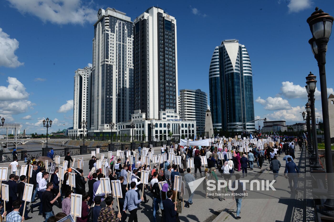 Immortal Regiment march in Russian cities