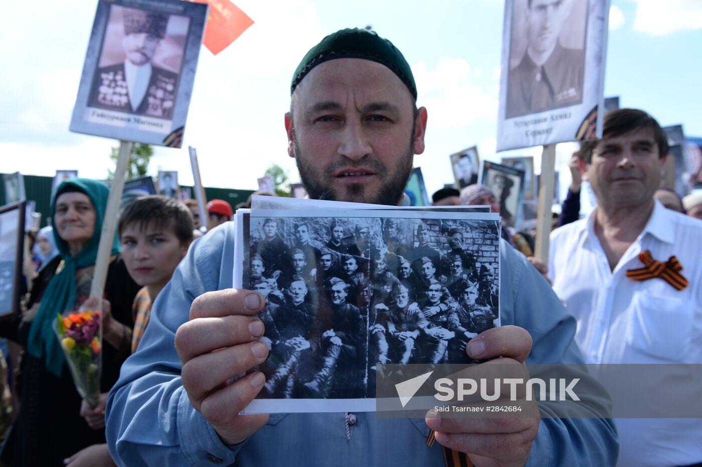 Victory Day Parade in Russian cities