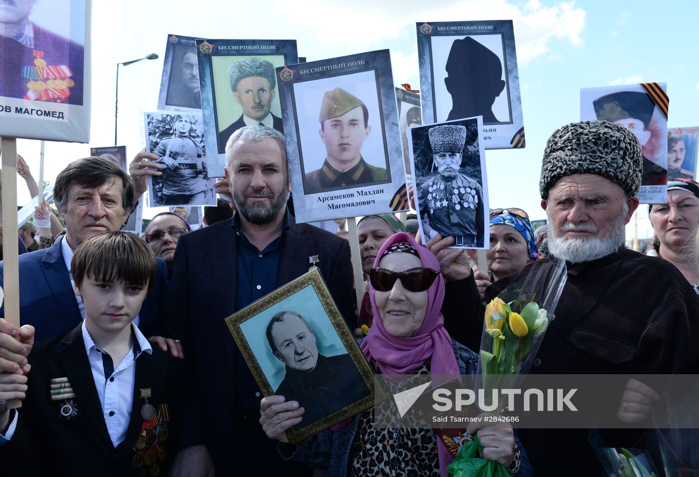 Immortal Regiment march in Russian cities