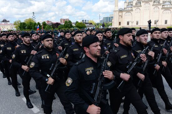 Victory Day Parade in Russian cities
