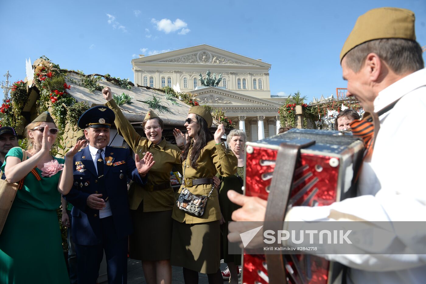 Celebration of 71st anniversary of Victory in 1941-1945 Great Patriotic War