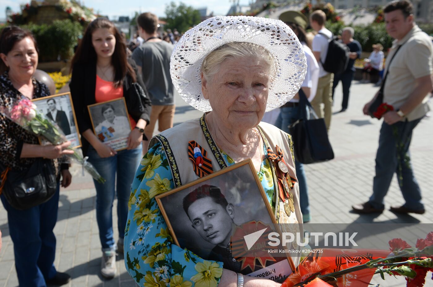 Celebration of 71st anniversary of Victory in 1941-1945 Great Patriotic War