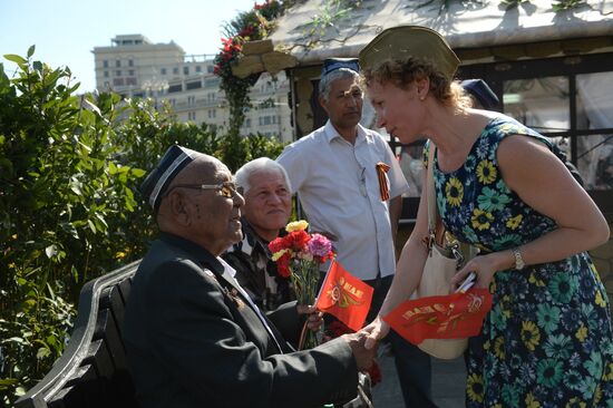 Celebration of 71st anniversary of Victory in 1941-1945 Great Patriotic War
