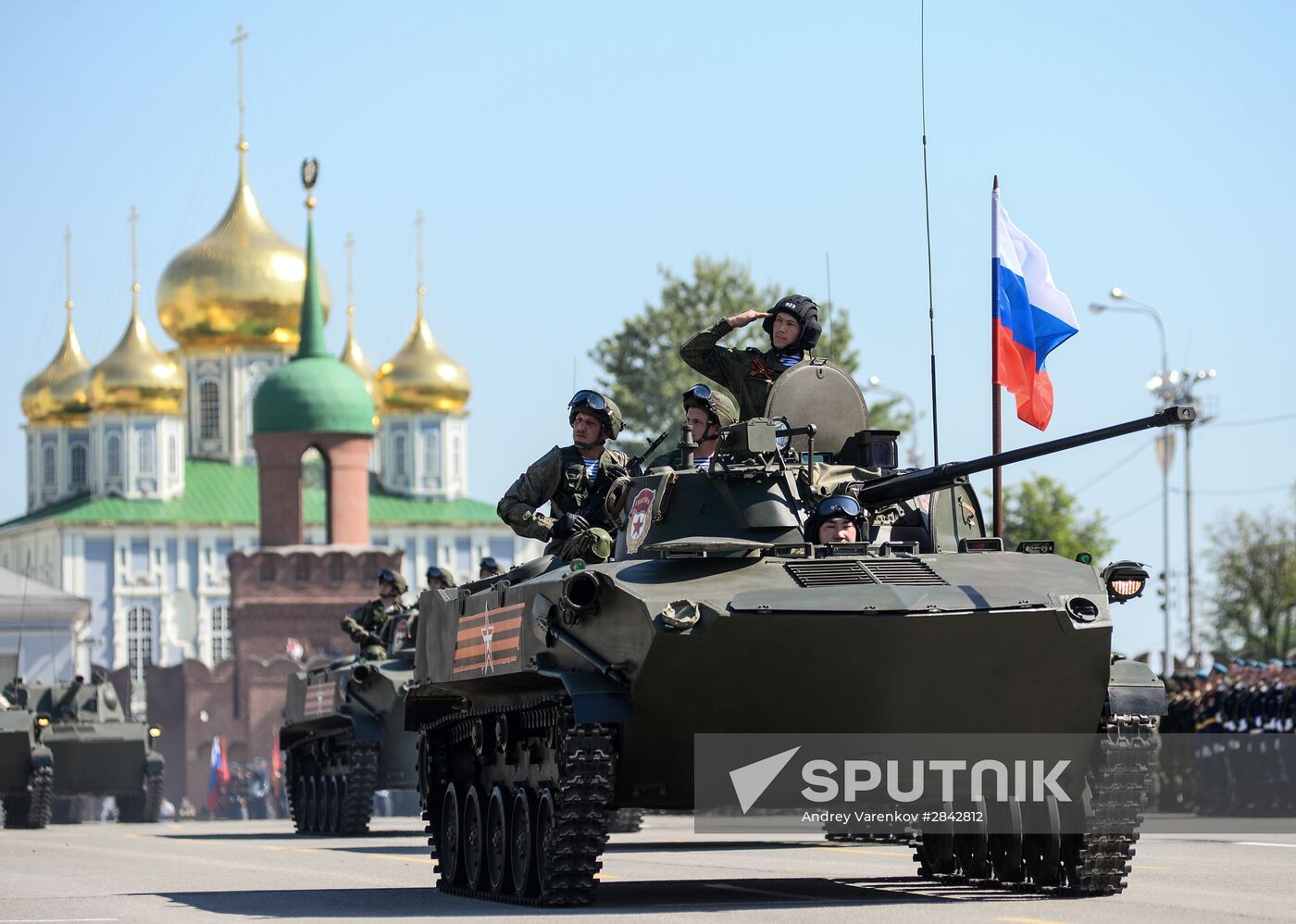 Victory Day Parade in Russian cities