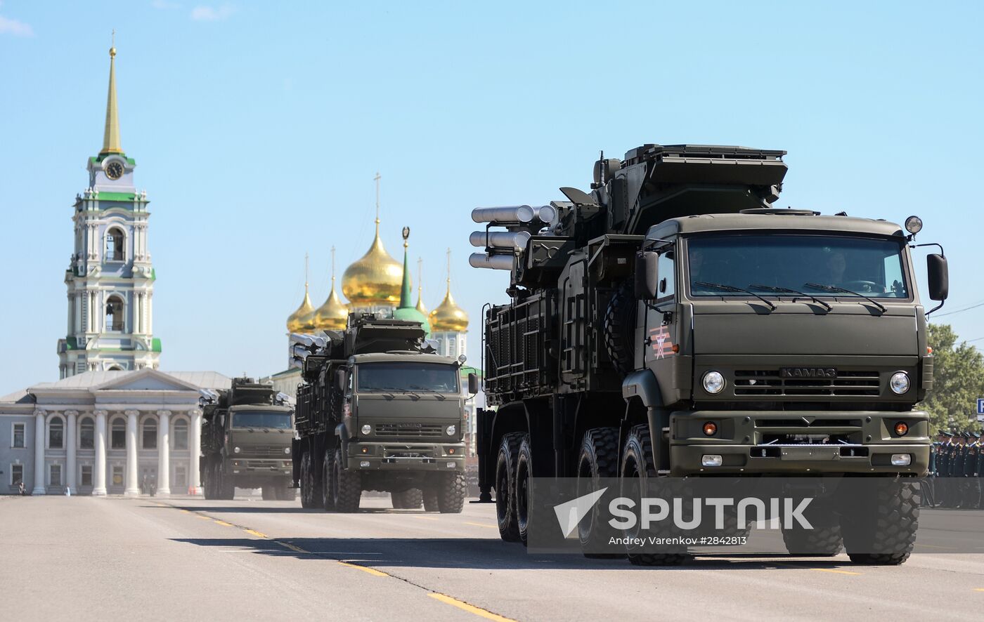 Victory Day Parade in Russian cities