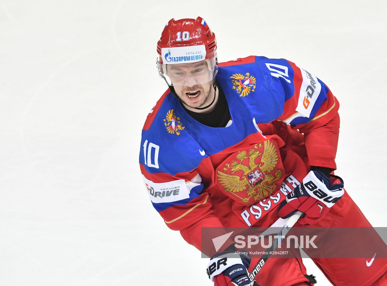 2016 IIHF World Championship. Latvia vs. Russia
