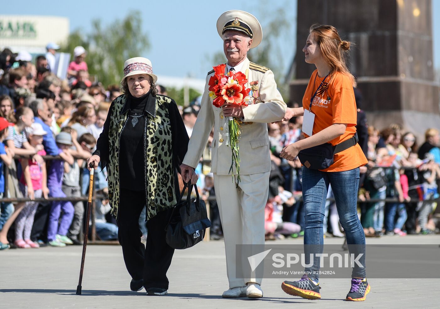 Victory Day Parade in Russian cities