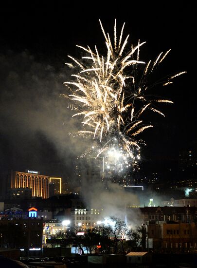 Fireworks across Russia to mark 71st anniversary of Victory in 1941-1945 Great Patriotic War