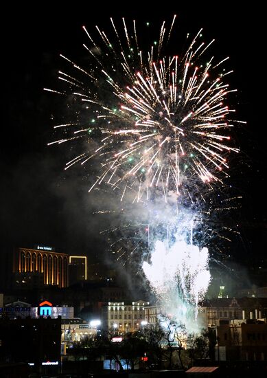 Fireworks across Russia to mark 71st anniversary of Victory in 1941-1945 Great Patriotic War