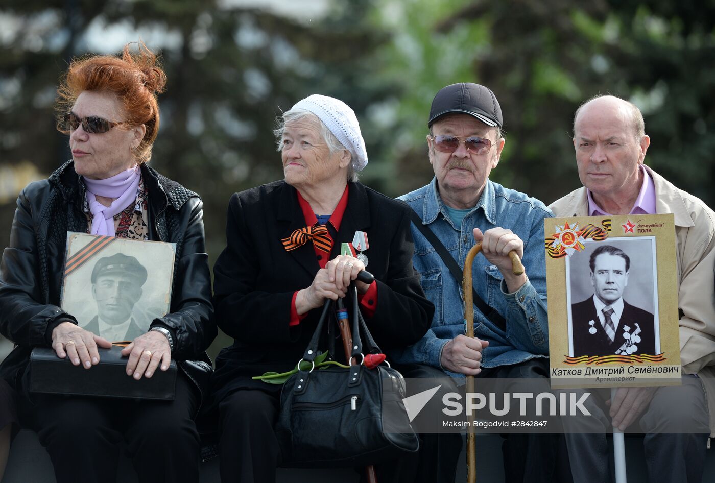 Immortal Regiment march in Russian cities