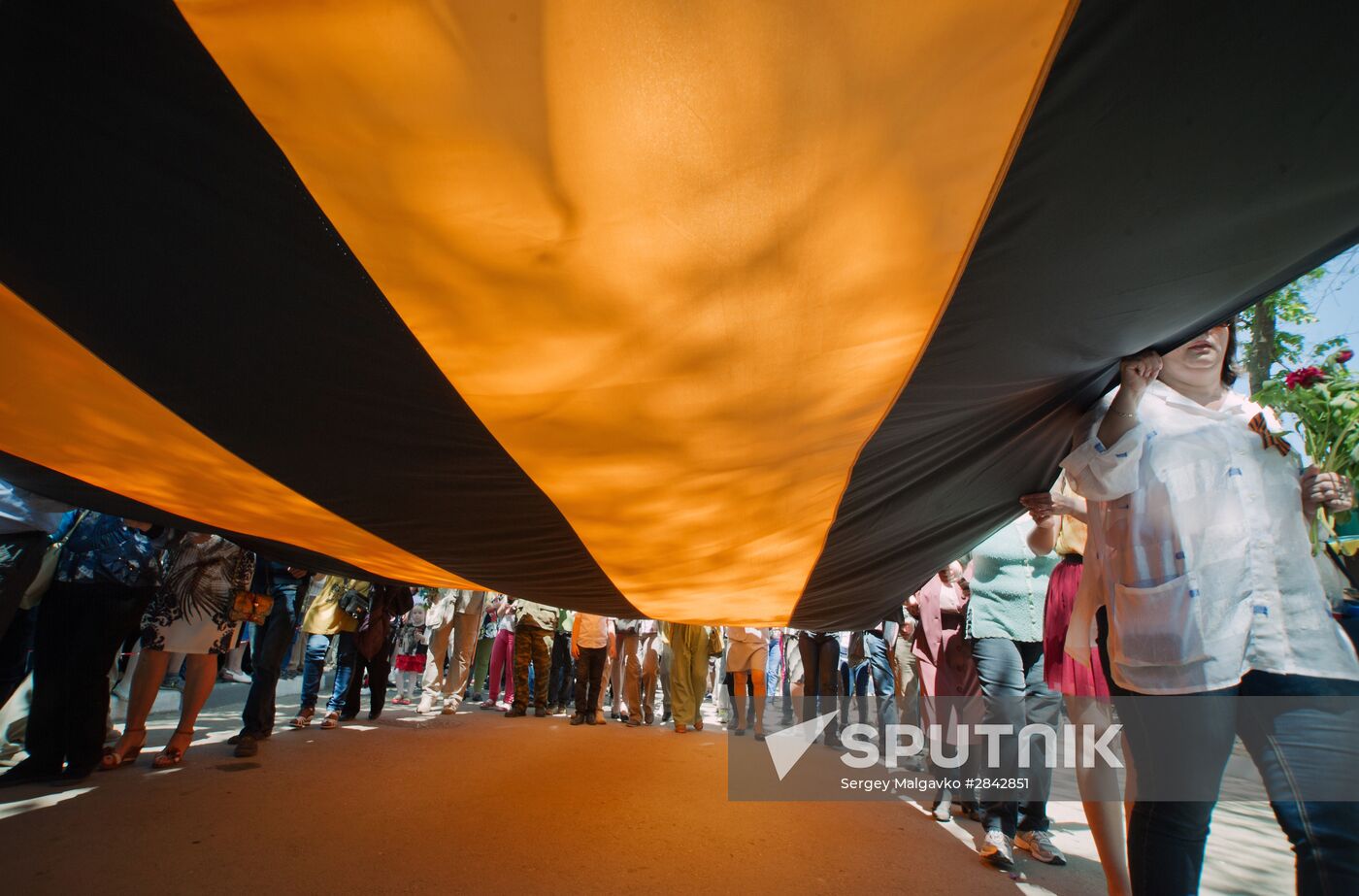 Immortal Regiment march in Russian cities