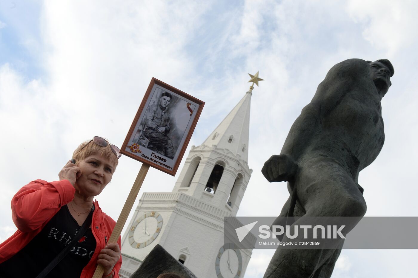 Immortal Regiment march in Russian cities