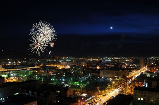 Fireworks across Russia to mark 71st anniversary of Victory in 1941-1945 Great Patriotic War