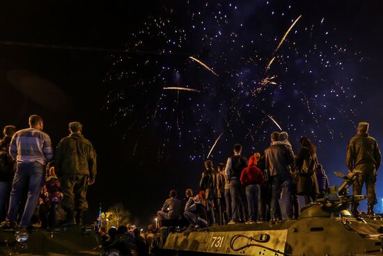 Fireworks across Russia to mark 71st anniversary of Victory in 1941-1945 Great Patriotic War