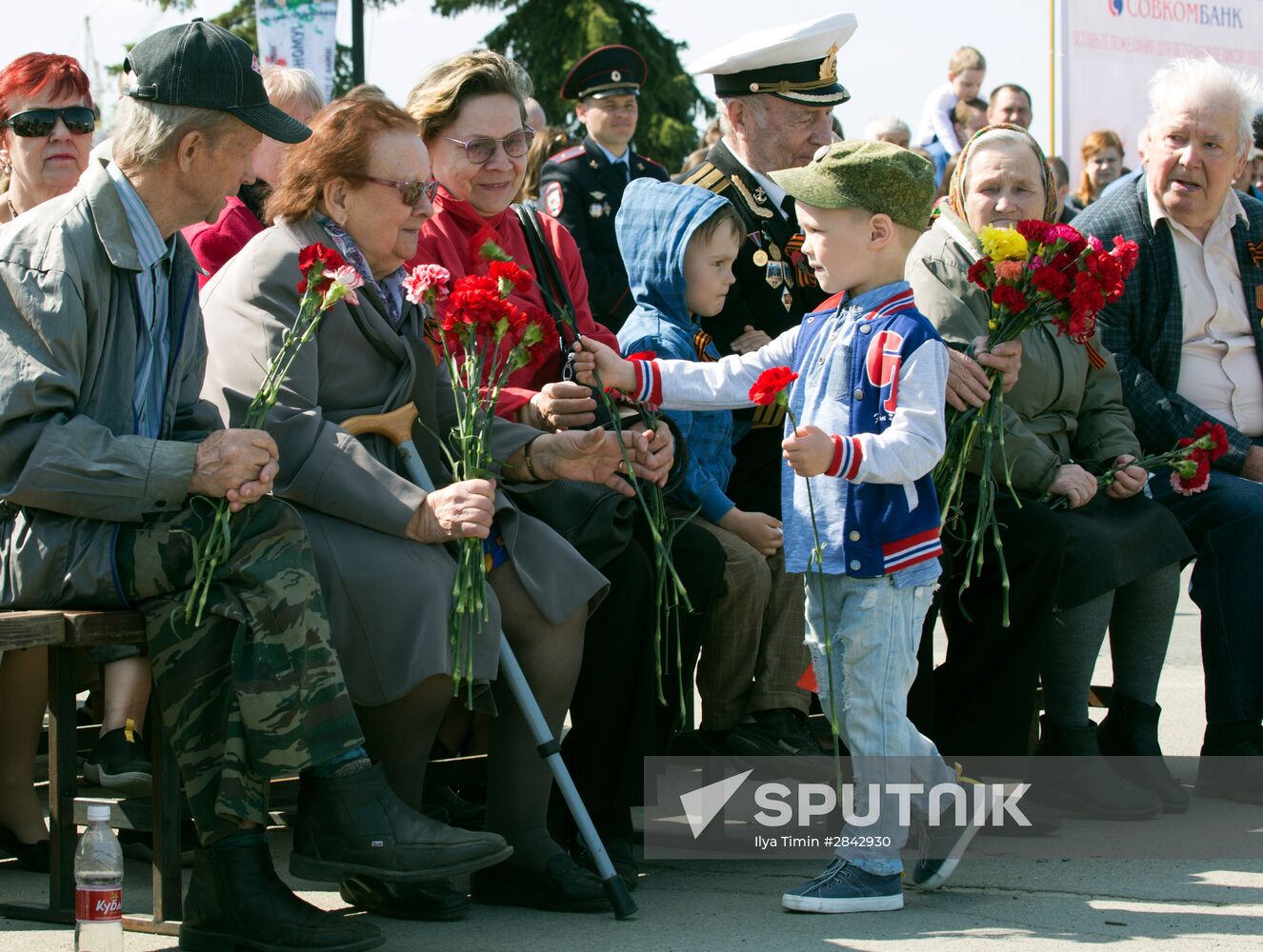 Celebration of 71st anniversary of Victory in 1941-1945 Great Patriotic War