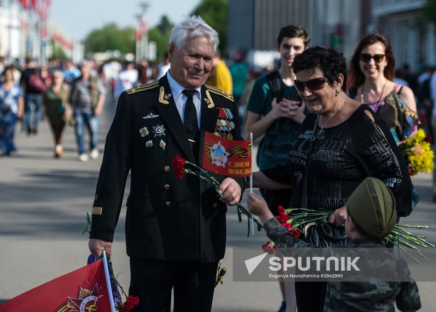 Celebrating 71th anniversary of Victory in Great Patriotic War