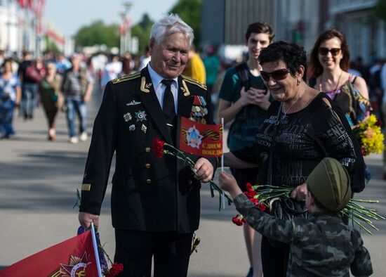 Celebrating 71th anniversary of Victory in Great Patriotic War