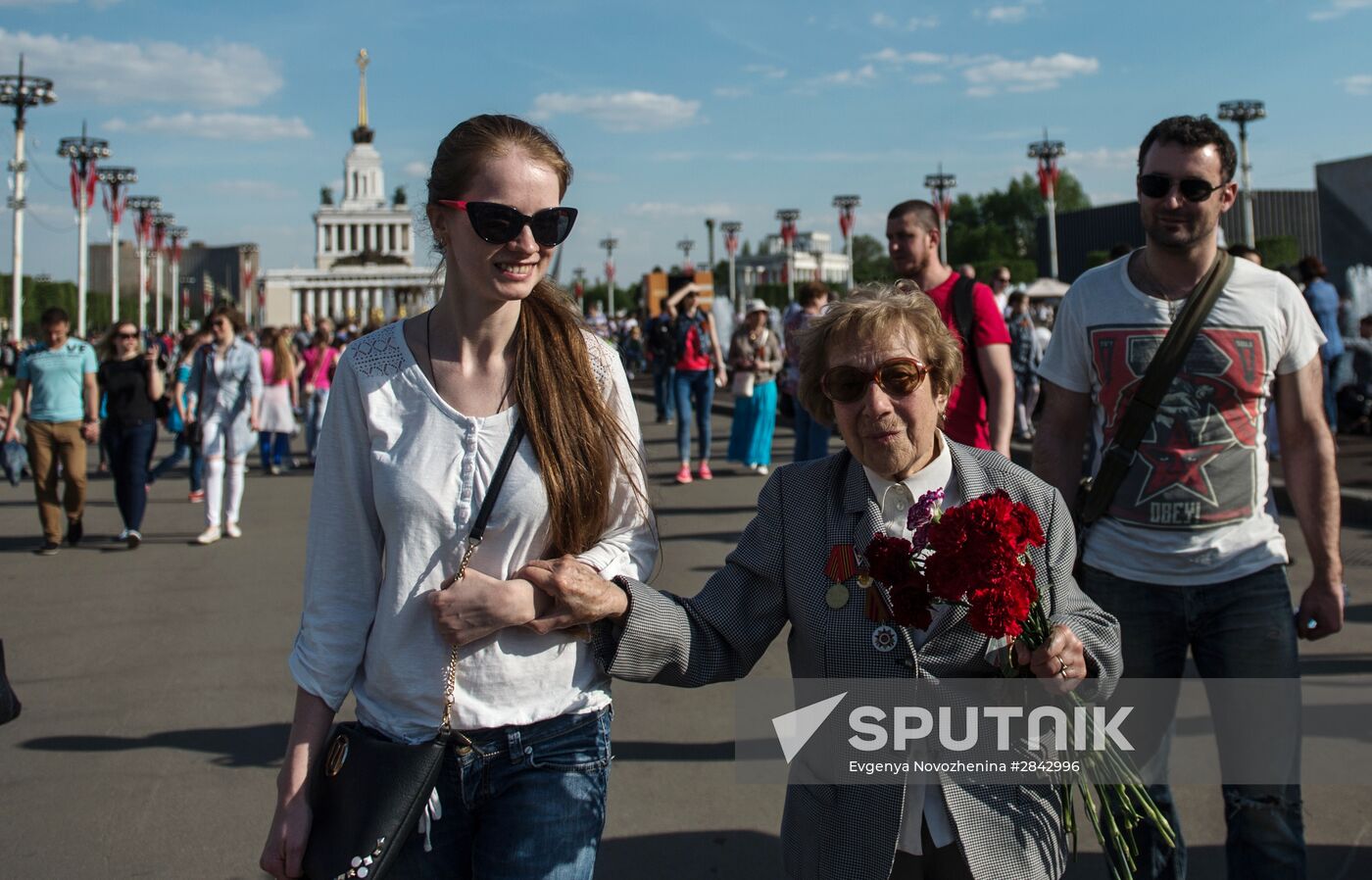Celebrating 71th anniversary of Victory in Great Patriotic War