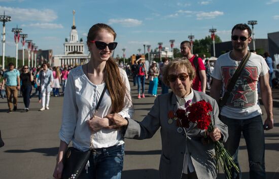 Celebrating 71th anniversary of Victory in Great Patriotic War