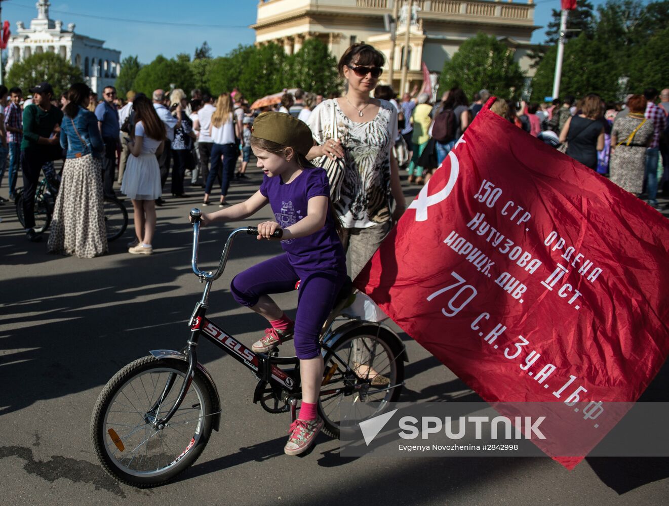 Celebrating 71th anniversary of Victory in Great Patriotic War