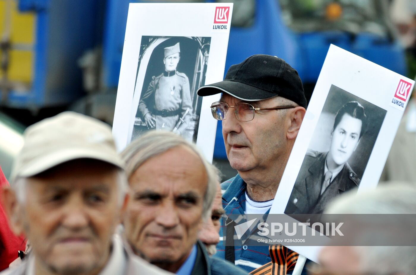 Immortal Regiment march in foreign countries