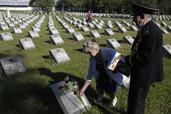 Celebrating 71th anniversary of Victory in Great Patriotic War